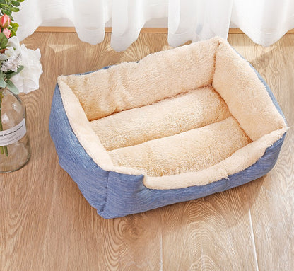 Cozy Fleece Pet Nest for Medium and Large Pets